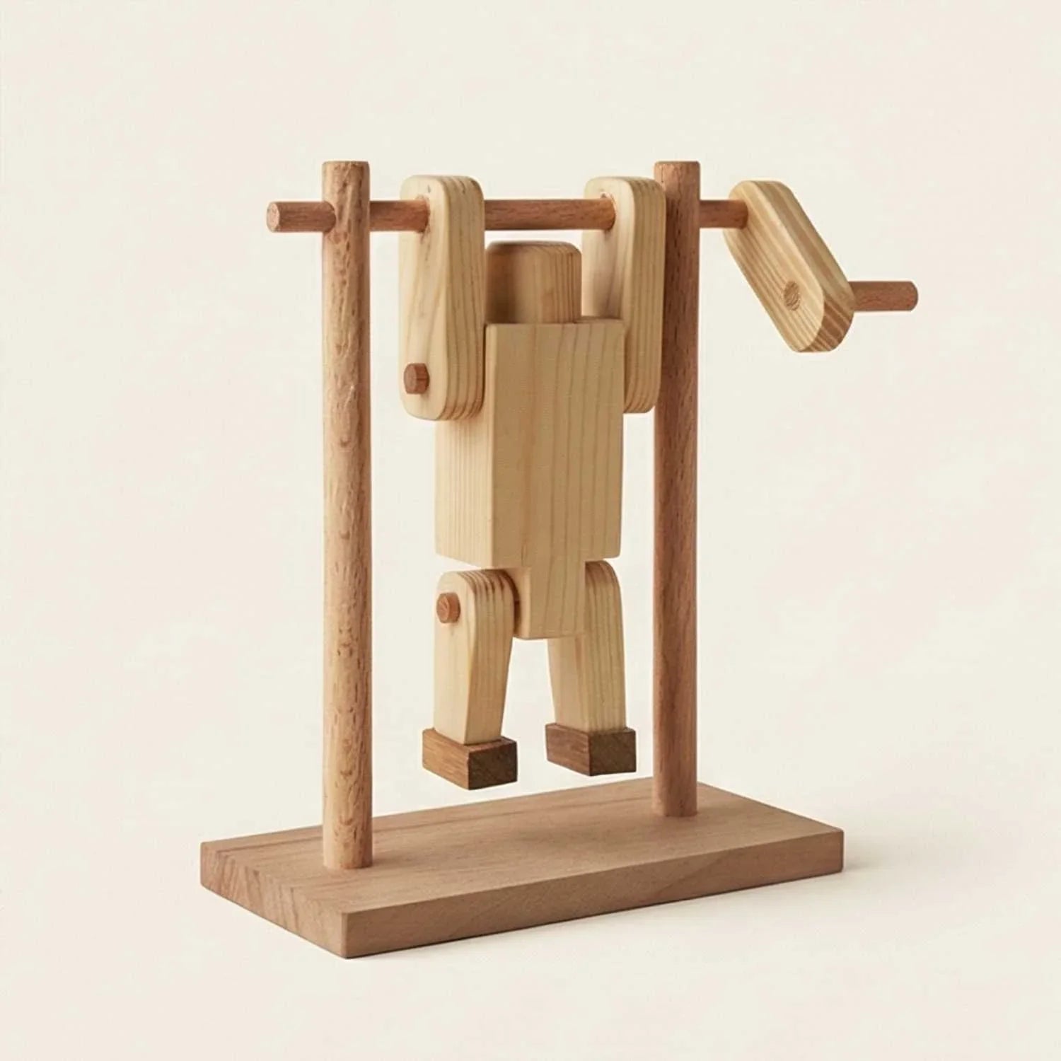 その他 Creative Playthings Wood Acrobats Kids Carpentry Workshop – Wooden Acrobat Toy (2 Sessions) – The