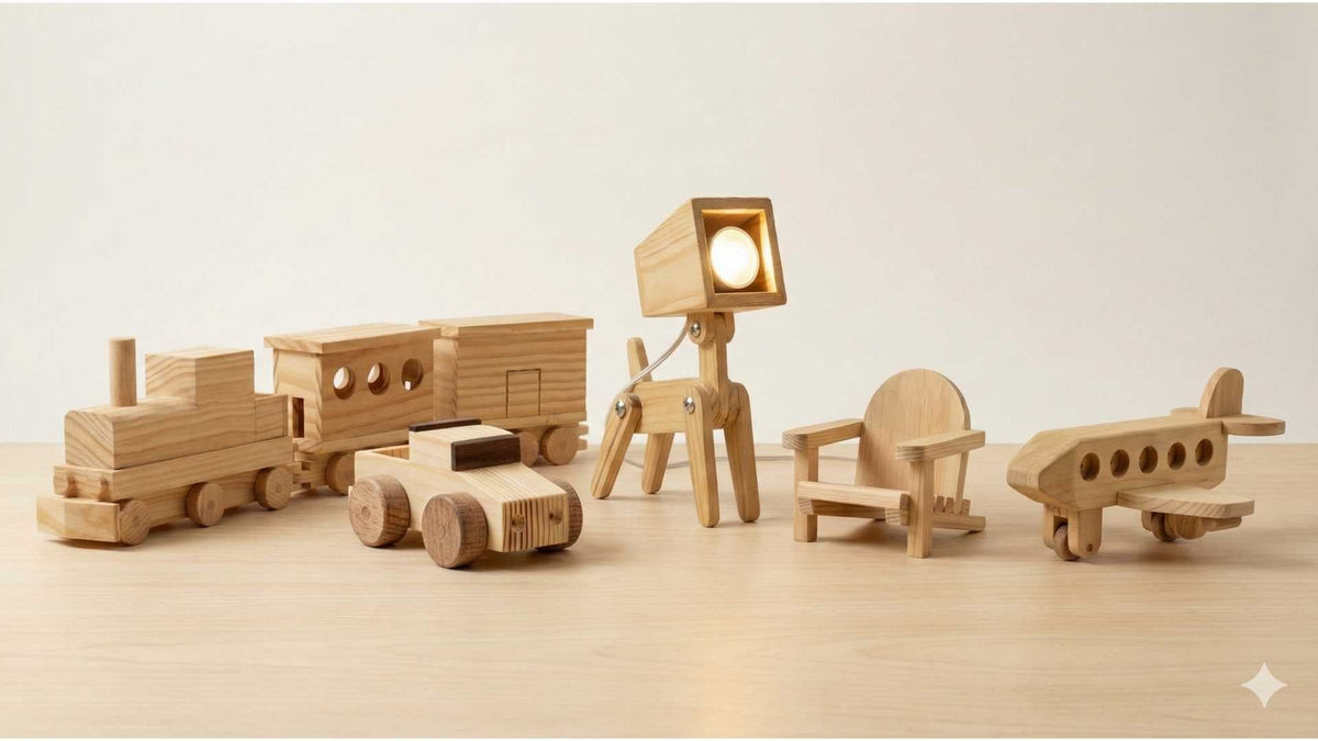Kids One-Day Woodworking Workshops (Ages 6+)