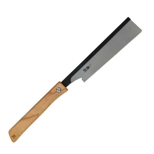 Kakuri Sakura precision Japanese tenon saw with wooden handle and fine steel blade for woodworking