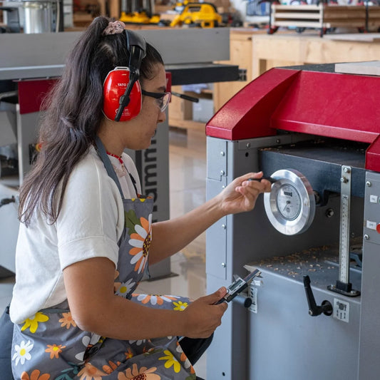 Person working on a project at The Makers Society using the 4-hour rental pass