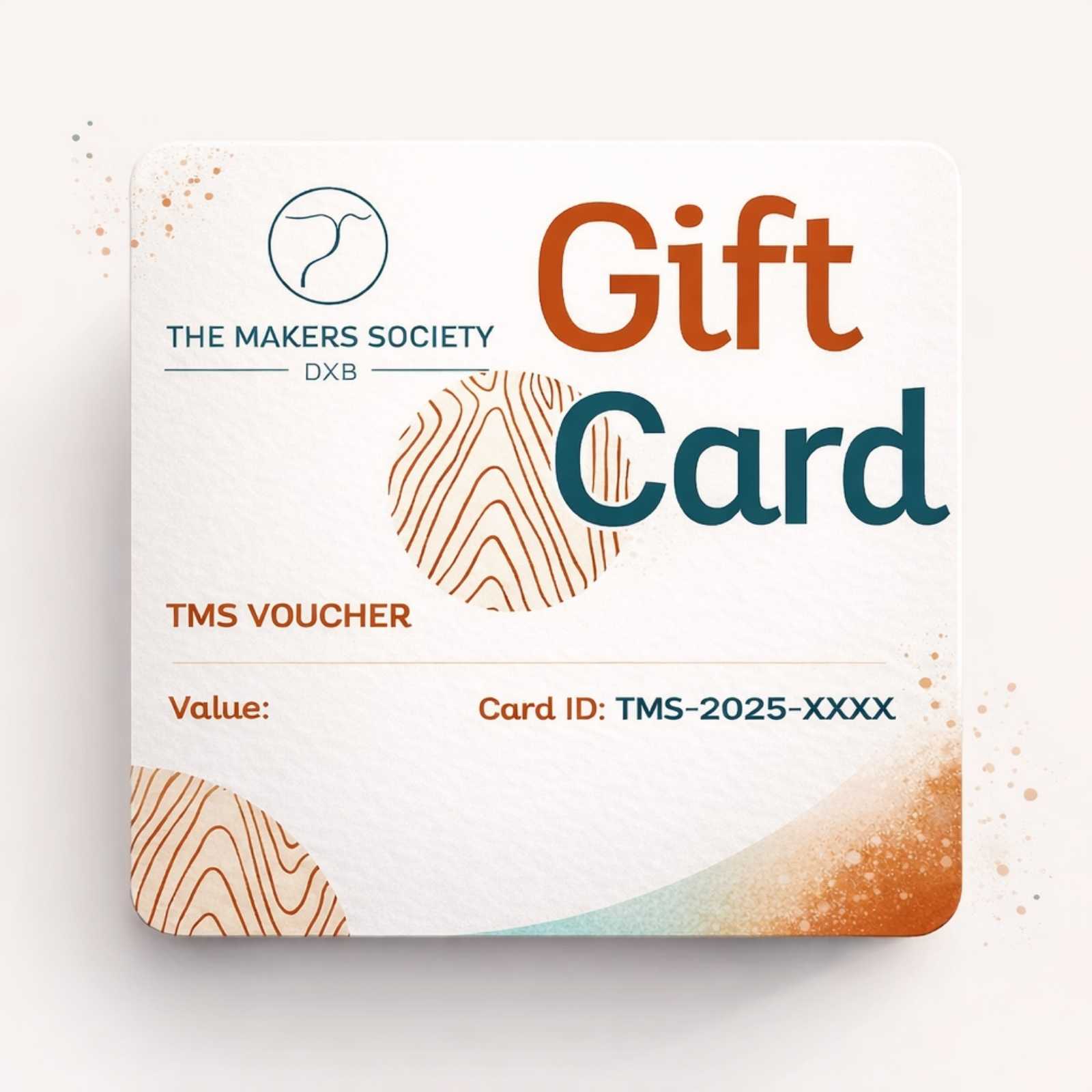 The Makers Society Gift Card