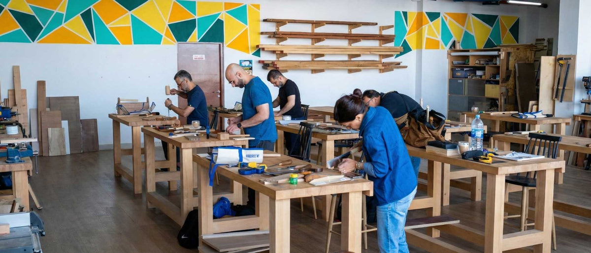 Woodworking Learning Woodworking Course Dubai | Modular Learning Pathway — The Makers Society