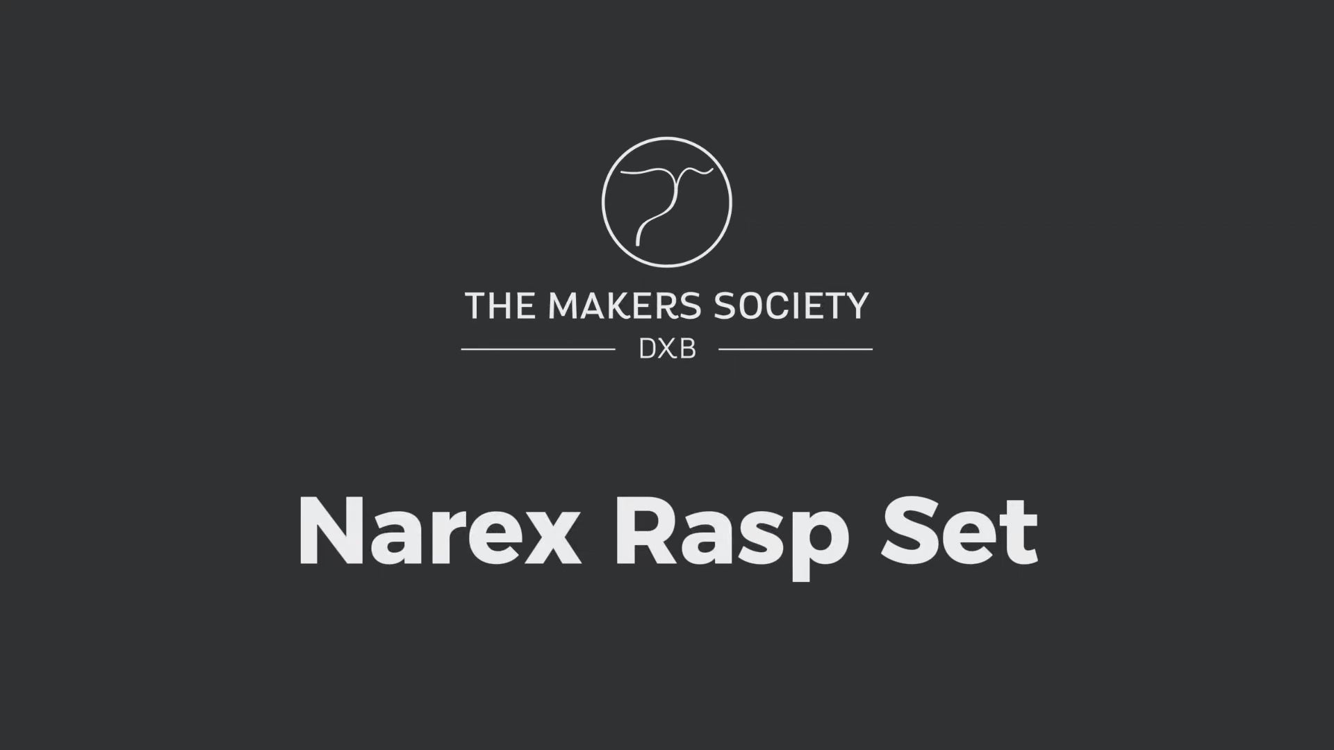 Narex 3-Rasp Set demo—precise cutting on hardwood and softwood; refine curves, smooth edges, and shape joinery with control.
